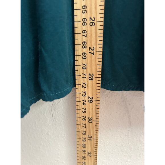 Maurice's Dark Teal Lace Bodice Skater Dress Size Small - Picture 5 of 5